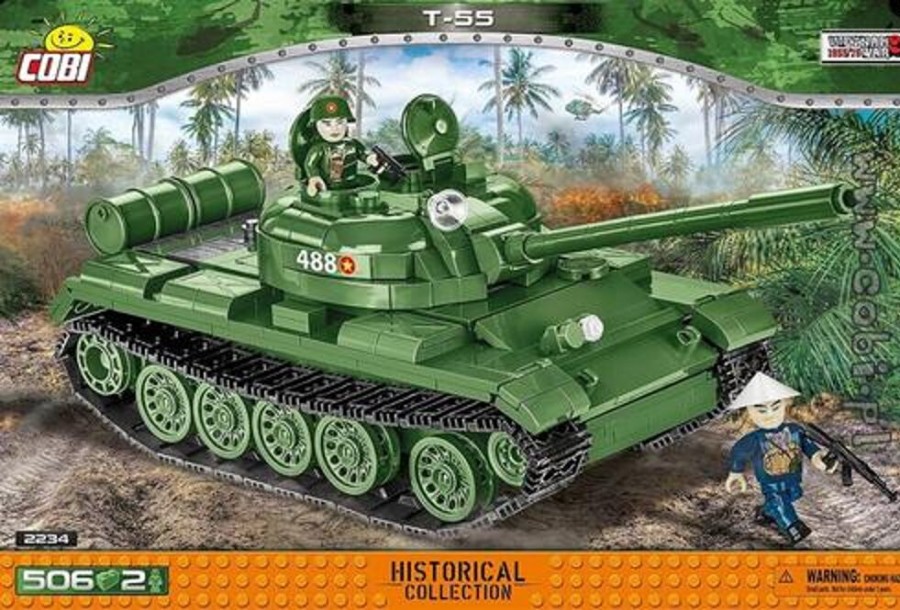 Model & Die-Cast Cobi Cobi - Small Army 2234 Medium Tank T-55 (Mbt) 515Pcs