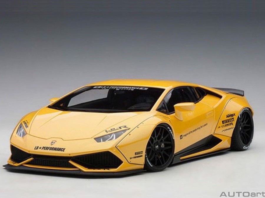 Model & Die-Cast AUTOart Auto Art 1/18 79124 Liberty Walk Lb-Works Lamborghini Huracan (Yellow)