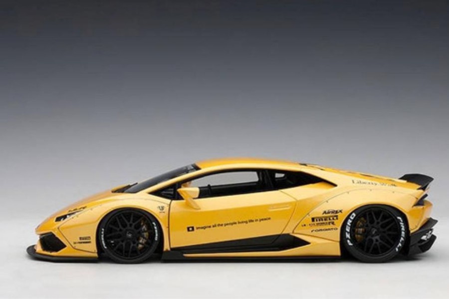 Model & Die-Cast AUTOart Auto Art 1/18 79124 Liberty Walk Lb-Works Lamborghini Huracan (Yellow)