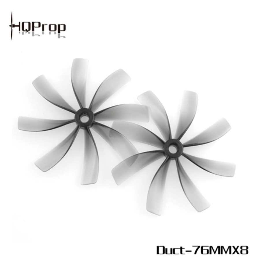 Propellers | Parts HQProp Hqprop Duct 76Mmx8 For Cinewhoop Grey (2Cw+2Ccw)