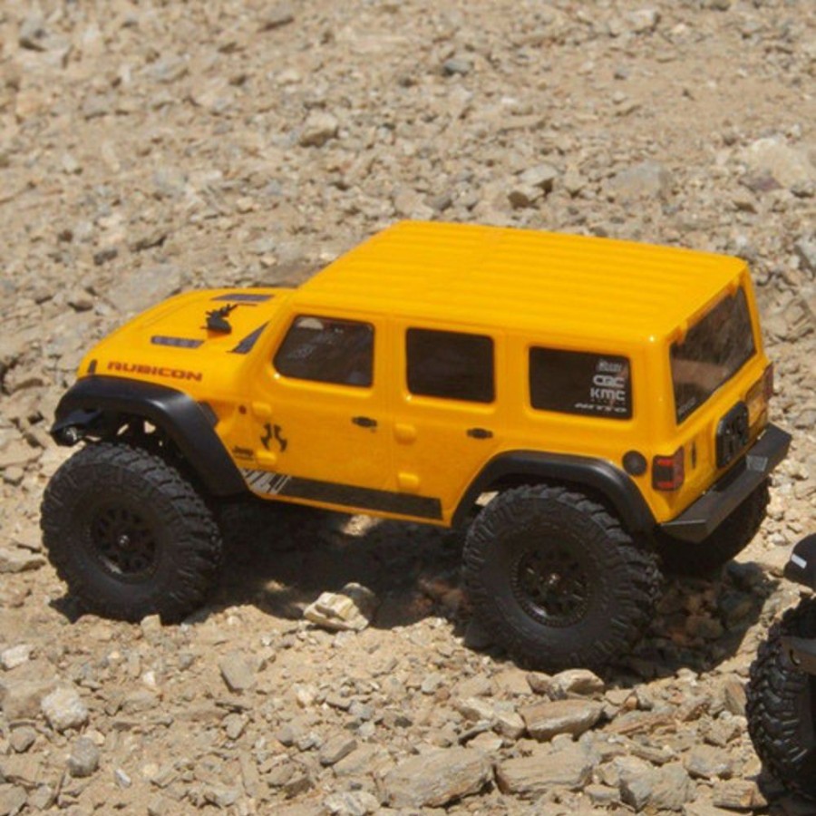 Cars/Tanks Axial Scx24 2019 Jeep Wrangler Jlu Crc 1/24 4Wd-Rtr Yellow By Axial