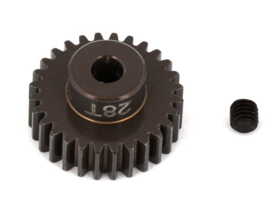 Pinion Gears | Parts Team Associated Team Associated Factory Team Aluminum 48P Pinion Gear (3.17Mm Bore) (28T)