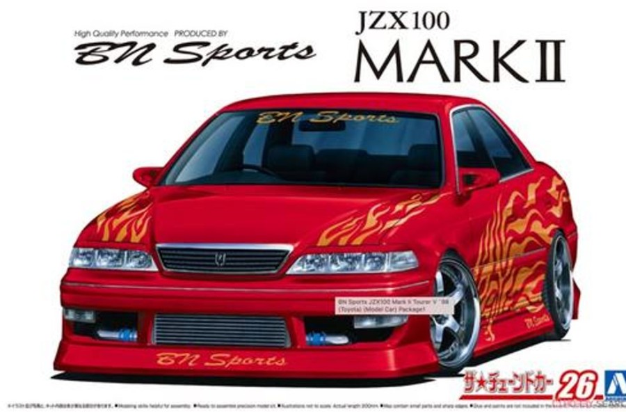 Cars | Model & Die-Cast Aoshima Aoshima - 1/24 Bn Sports Jzx100 Mark Ii Tourer V `98 (Toyota)