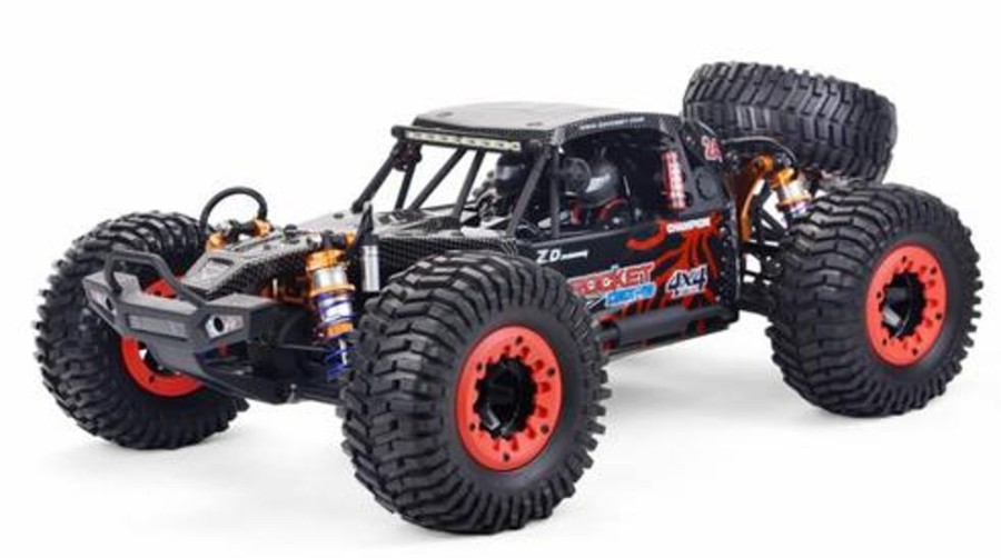 Cars/Tanks ZD Racing Zd Racing Dbx 101 1/10 4Wd Desert Truck Brushless Models 80Km/H W/ Spare Tire - Red