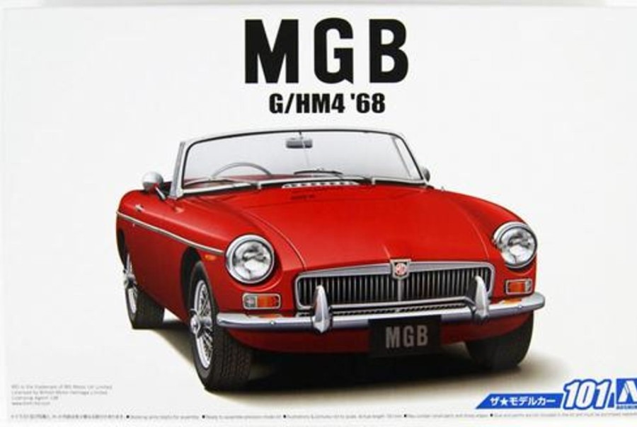 Cars | Model & Die-Cast Aoshima Aoshima - 1/24 Blmc G/Hm4 Mg-B Roadster Mk-2 1968