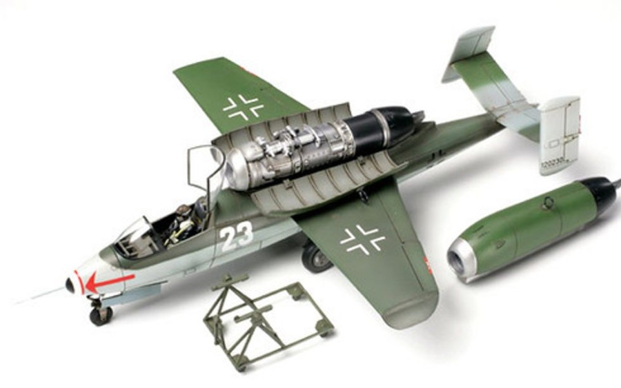 Aircraft | Model & Die-Cast Tamiya Tamiya - 1/48 German Heinkel He162 Salamander Plastic Model Kit [61097]