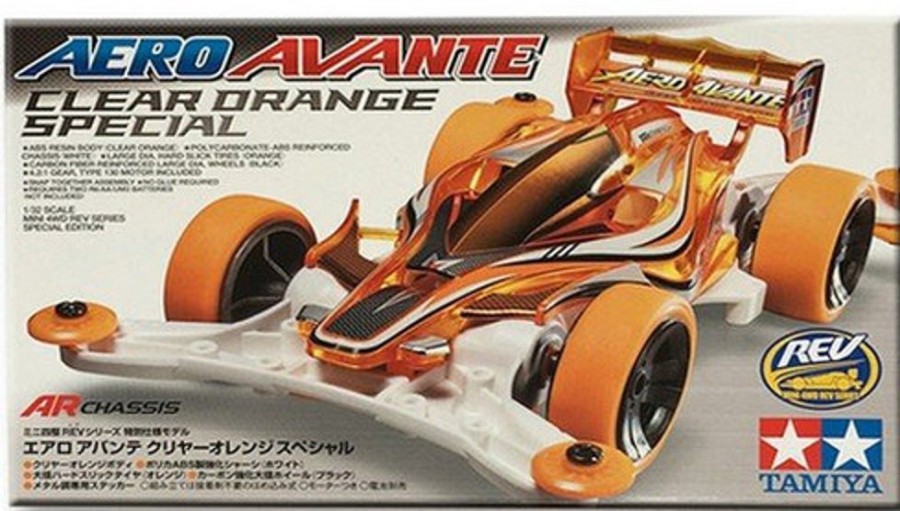 Cars/Tanks Tamiya Tamiya - Aero Avante Clear Orange Sp Special (Ar Chassis) [95083]