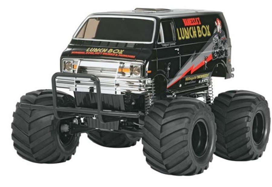 Off-Road | Cars/Tanks Tamiya Tamiya 58546 - 1/12 Rc Lunch Box Black Edition Rc Kit W/ Beginner Ready To Run Combo