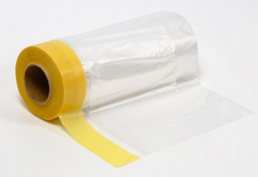 Accessories Tamiya Tamiya Masking Tape W/Plastic Sheeting 550Mm [87164]