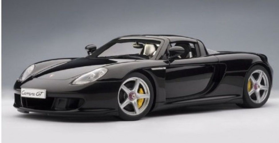 Model & Die-Cast AUTOart Auto Art 1/18 78047 Porsche Carrera Gt - Black With Black Interior