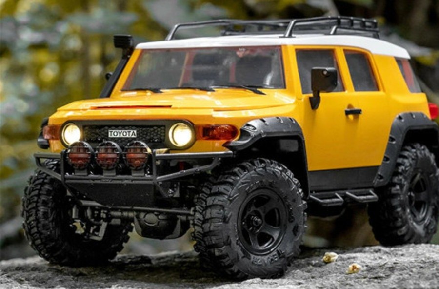 Cars/Tanks FMS Fms Toyota Fj Cruiser Rtr 1/18 2.4G 4Wd Rc Car Crawler Vehicles Off-Road Truck Toys