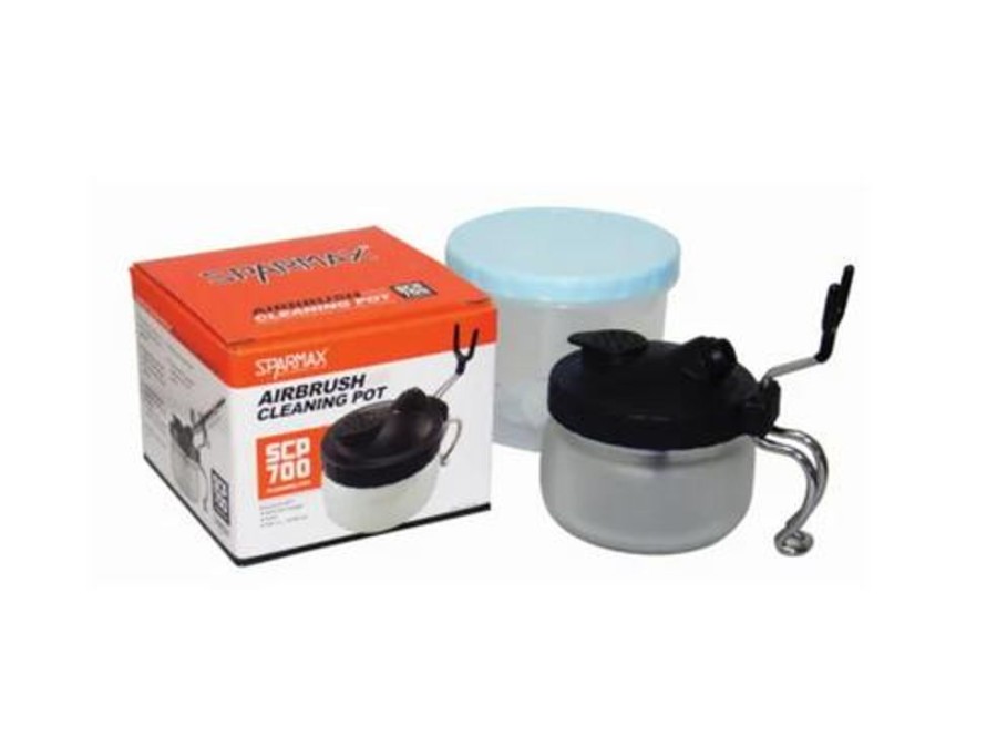 Paint Brushes, Airbrushes & Compressors | Accessories iwata Sparmax Air Brush Spray Out Pot