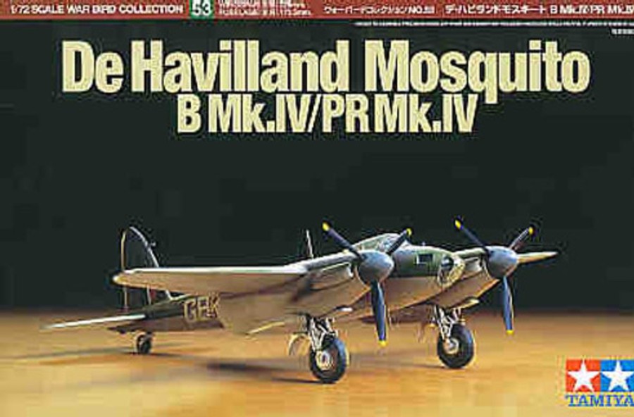 Aircraft | Model & Die-Cast Tamiya Tamiya - 1/72 De Havilland Mosquito B Mk.Iv/Pr Mk.Iv Plastic Model Kit [60753]