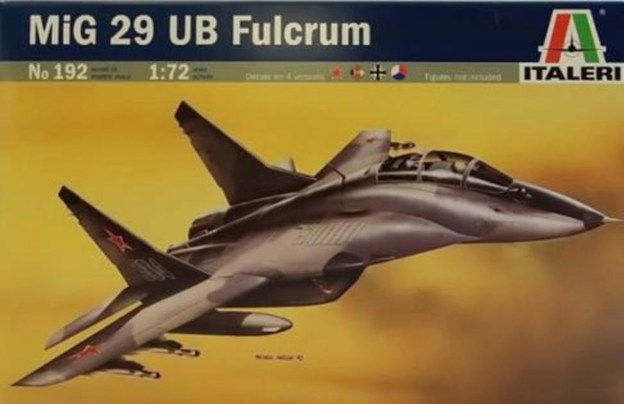 Aircraft | Model & Die-Cast Italeri Italeri - 1/72 Mig 29Ub Plastic Model Kit [1-192]