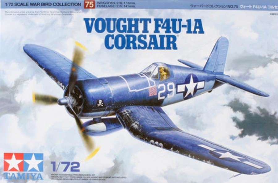 Aircraft | Model & Die-Cast Tamiya Tamiya - 1/72 Vought F4U-2A Corsair Plastic Model Kit [60775]