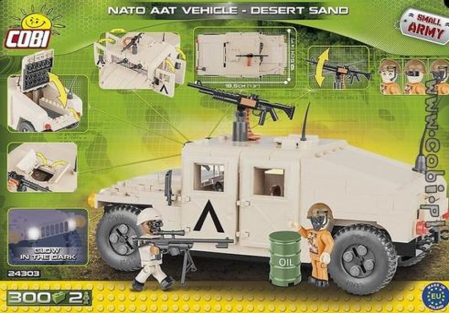 Model & Die-Cast Cobi Cobi - Small Army 24303 Nato Aatv Desert Sand 300Pcs