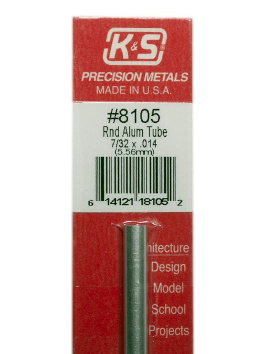 Aluminium | Accessories K&S K&S Aluminium Tube 7/32" X 12" #8105