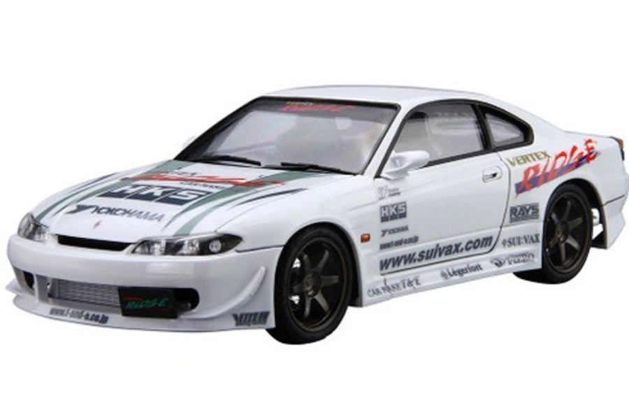 Cars | Model & Die-Cast Aoshima Aoshima - 1/24 The Tuned Car No.8 Vertex S15 Silvia '99