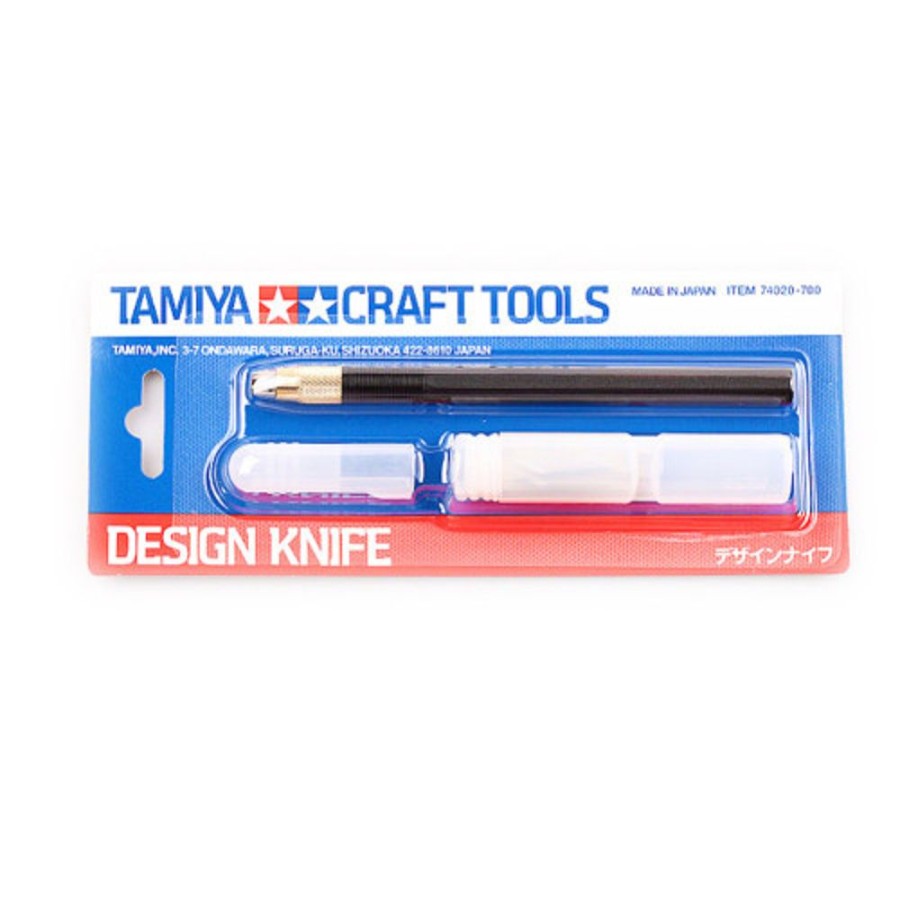 Tamiya Tools | Accessories Tamiya Tamiya - Design Knife W/Spare Blades [74020]