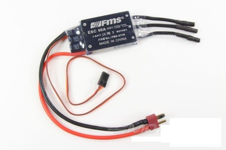 Air | Electronics FMS Fms 60A Esc With 3A Ubec