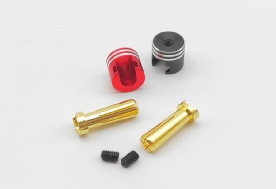 Plugs & Adapter | Accessories Hobby Station Heatsink Bullet Plug Grips W/ 5Mm Plugs