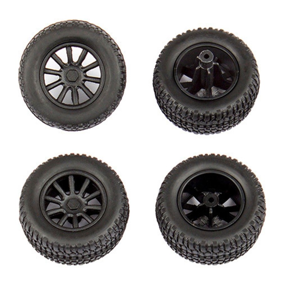 Rim & Tyre | Parts Team Associated Team Associated Sc28 Pre-Mounted Tires