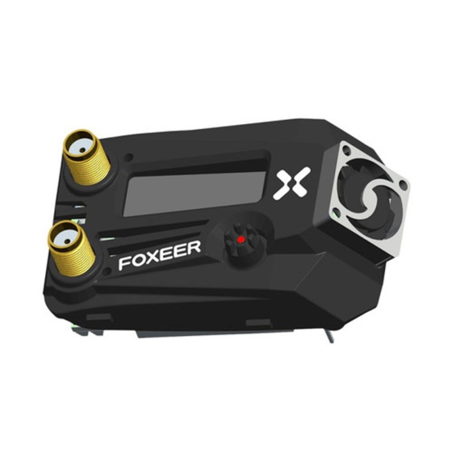 Video Tx & Rx | Electronics Foxeer Foxeer Wildfire 5.8Ghz 72Ch Dual Receiver For Fatshark Goggles (Black)