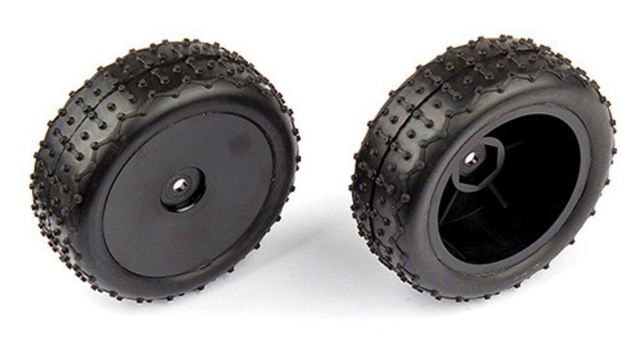 Rim & Tyre | Parts Team Associated Team Associated Reflex 14B Front Narrow Pre-Mounted Mini Pin Tire (2)