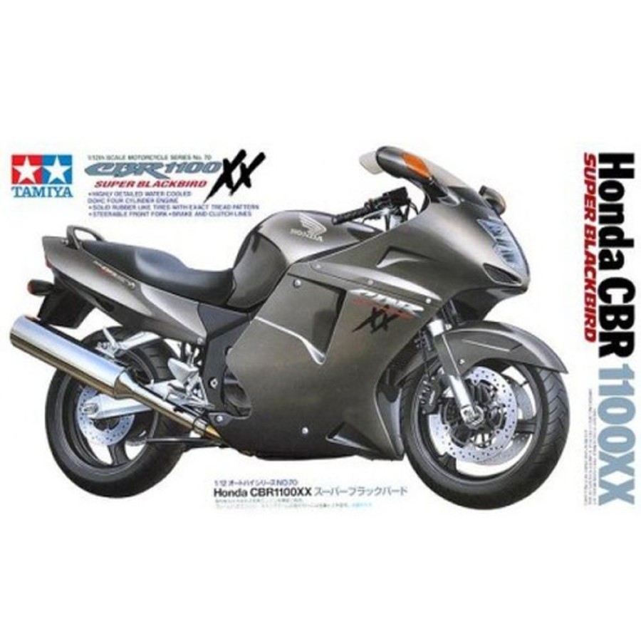 Bikes | Model & Die-Cast Tamiya Tamiya - 1/12 Honda Cbr 1100Xx 'Super Black Bird' Plastic Model Kit [14070]