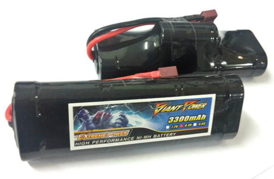 Ni-Mh / Ni-Cd Batteries | Batt/Charger Giant Power Giant Power 8.4V 3300Mah 10C Nimh Battery W/ Deans Plug