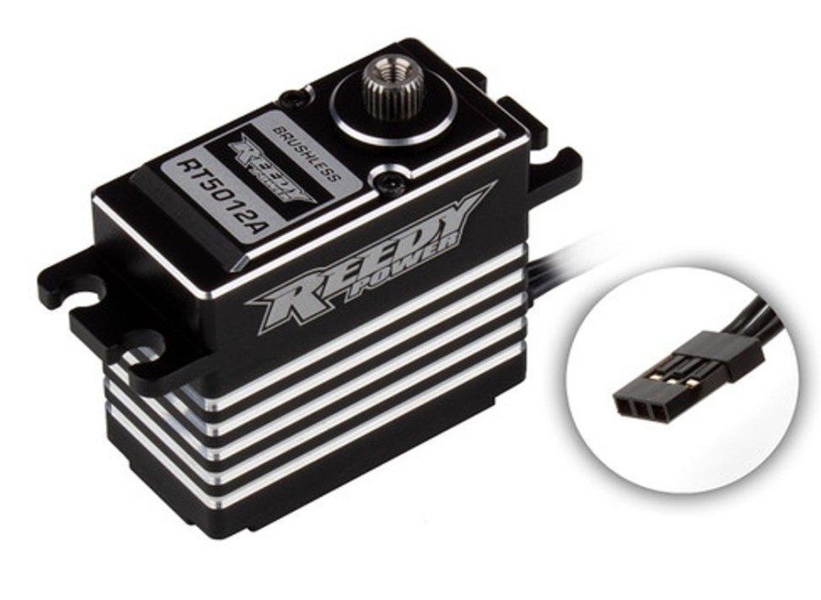 Servo For Cars | Electronics Reedy Reedy Rt5012A Digital Hi-Torque 1/8 Competition Brushless Servo (High Voltage)