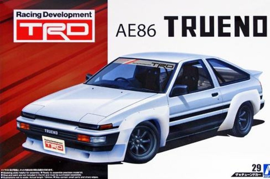 Cars | Model & Die-Cast Aoshima Aoshima - 1/24 The Tuned Car No.29 Trd Ae86 Trueno N2 '85