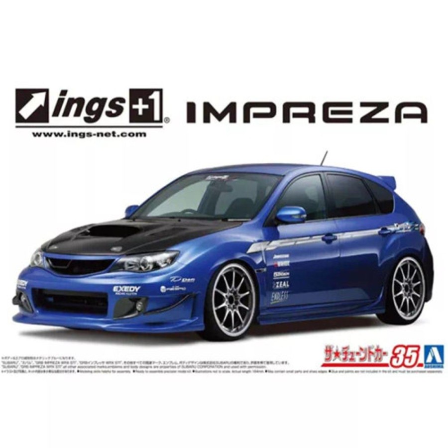 Cars | Model & Die-Cast Aoshima Aoshima - 1/24 Ings Grb Impreza Wrx Sti