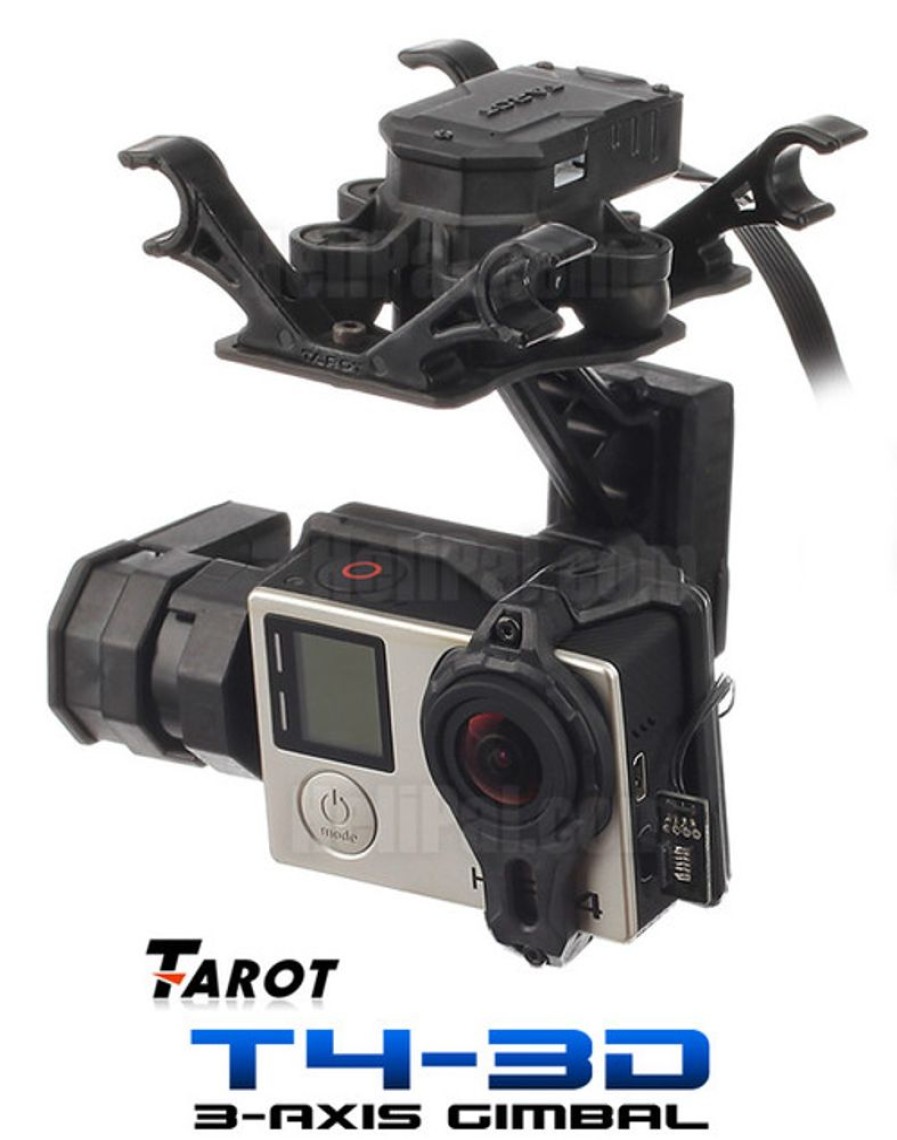 Gimbal | Electronics Tarot Tarot T4-3D Brushless Gimbal For Gopro (3-Axis)