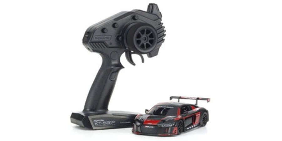 On Road | Cars/Tanks Kyosho Kyosho - Mini-Z Rwd Audi R8 Lms 2016 "Black/Red" Readyset 32344Bkr