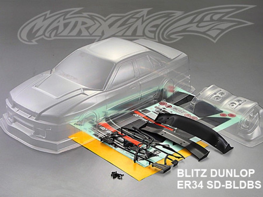 Rc Car Shell & Accessories | Parts Matrixline 1/10 Blitz Dunlop Er34 Sd-Bldbs