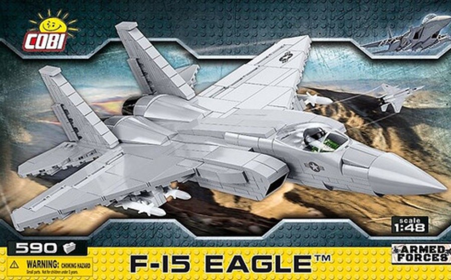 Model & Die-Cast Cobi Cobi-5803 F-15 Eagle 590Pcs