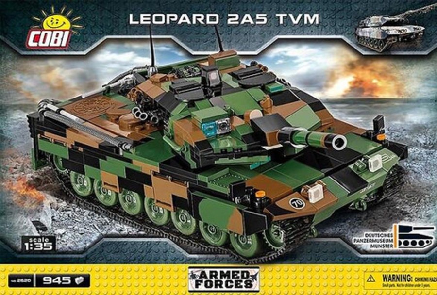 Model & Die-Cast Cobi Leopard 2A5 Tvm 945 Pcs