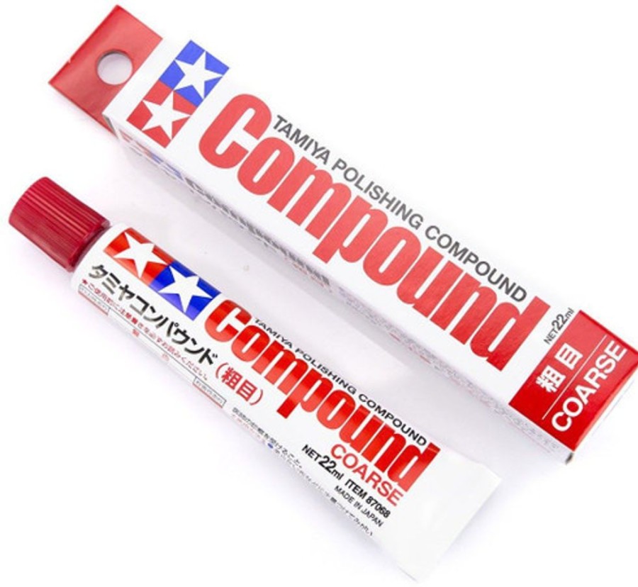 Thinner, Cleaner & Other | Accessories Tamiya Tamiya Polishing Compound (Coarse) [87068]