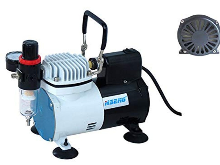 Paint Brushes, Airbrushes & Compressors | Accessories HaoSheng Haosheng Hs-Af18-2 Compressor Kit With Fan (No Tank)