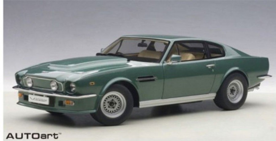 Model & Die-Cast AUTOart Auto Art 1/18 70224 Aston Martin V8 Vantage 1985 (Forest Green)