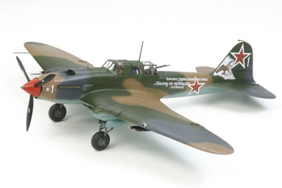 Aircraft | Model & Die-Cast Tamiya Tamiya - 1/48 Ilyushin Il-2 Shturmovik Plastic Model Kit [61113]