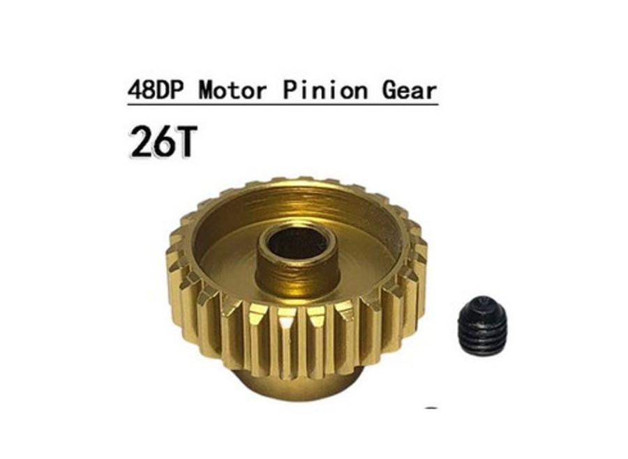 Pinion Gears | Parts Hobby Station Hobby Staion Light Weight Motor Pinion Gear(26T)48P