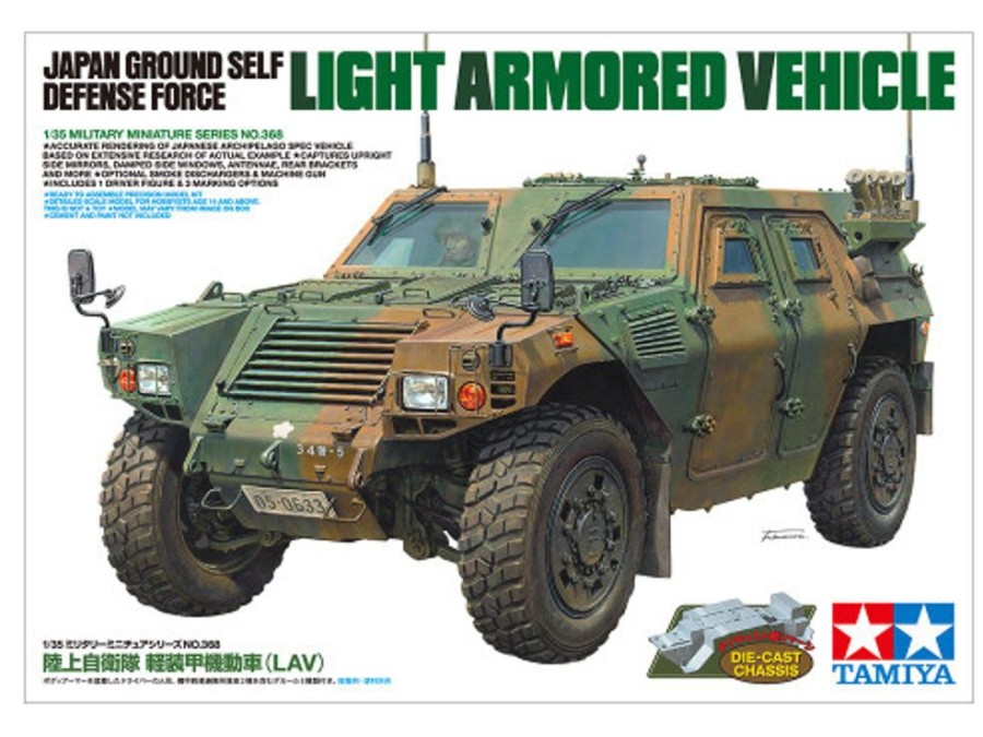 Military | Model & Die-Cast Tamiya Tamiya - 1/35 Japan Ground Self Defense Force Light Armored Vehicle (Lav) [35368]