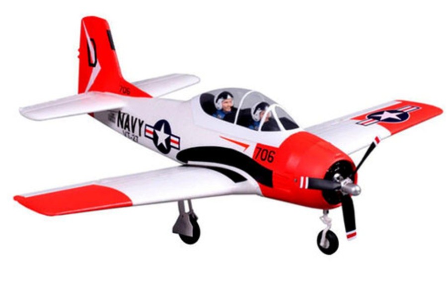 Planes FMS Fms T28 V2 800Mm (31.5") Wingspan Plug N Play ( Red)