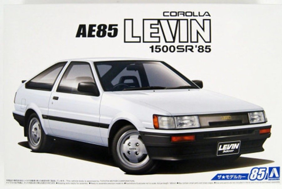 Cars | Model & Die-Cast Aoshima Aoshima - 1/24 The Model Car No.85 Toyota Ae85 Corolla Levin 1500Sr '84