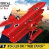 Model & Die-Cast Cobi Fokker Dr.1 Red Baron 174 Pcs