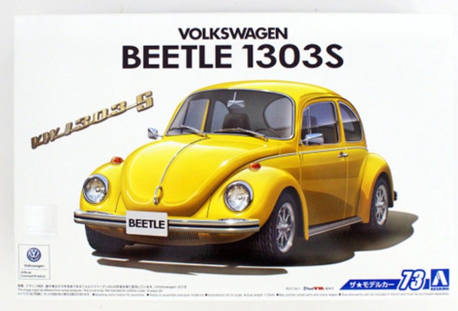 Cars | Model & Die-Cast Aoshima Aoshima - 1/24 The Model Car No.73 Volkswagen Beetle 13Ad 1303S '73