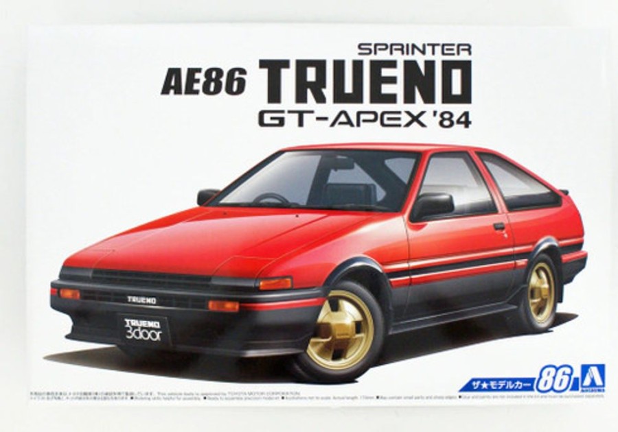 Cars | Model & Die-Cast Aoshima Aoshima - 1/24 The Model Car No.86 Toyota Ae86 Trueno Gt-Apex '84