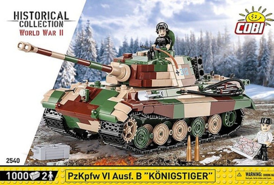 Model & Die-Cast Cobi Cobi-2540 Panzerkampfwagen Vi Ausf. B Konigstiger 1000Pcs